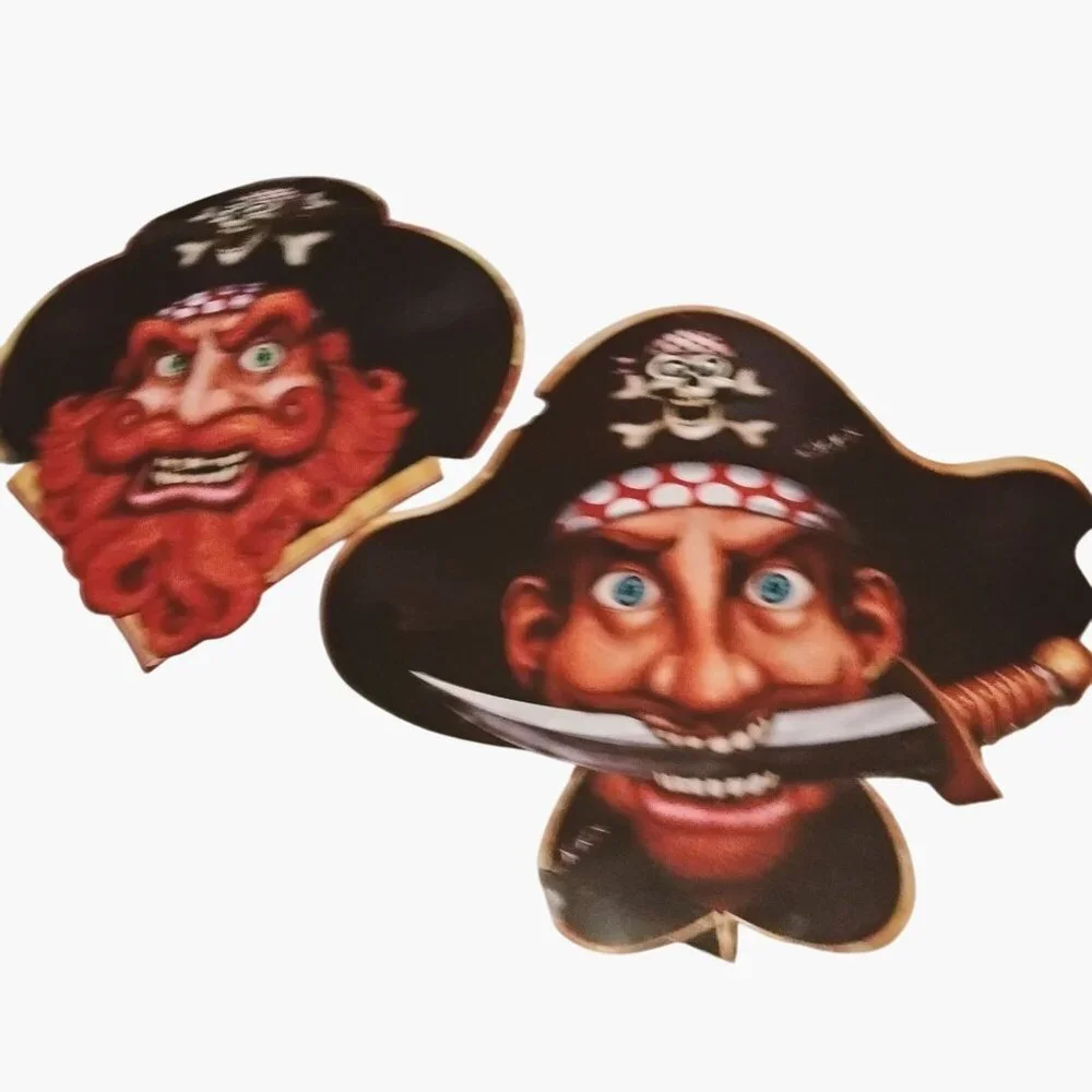 Pirate Crew Wall Decorations Halloween Birthday Party lot 4